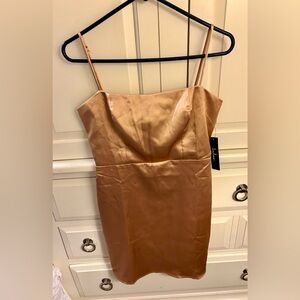 Lulu brand new size M satin dress